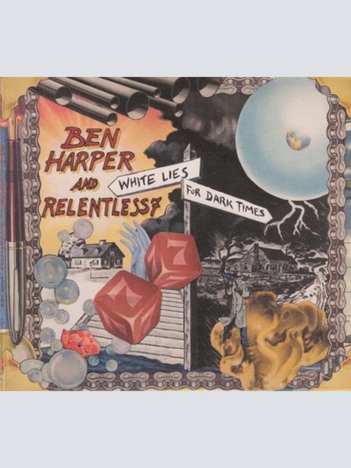 CD, Album, Dig Ben Harper And Relentless7 - White Lies For Dark Times