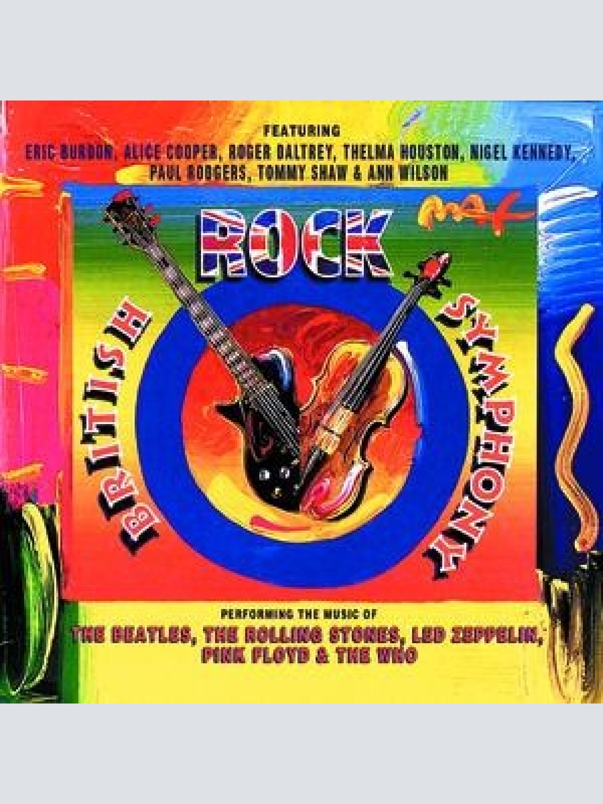 CD, Album British Rock Symphony - Performing The Music Of The Beatles, The Ro...