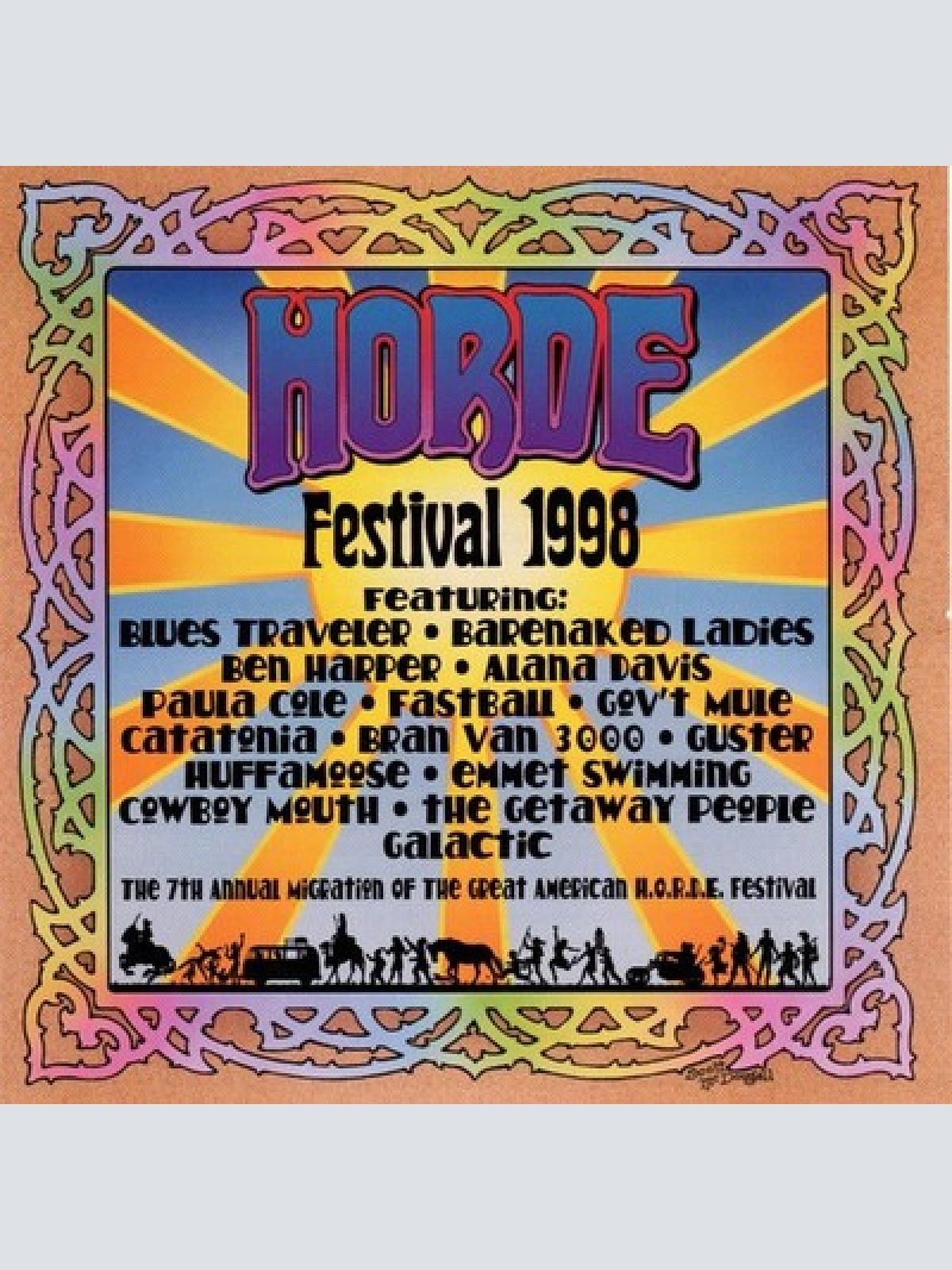 CD, Comp, Promo Various - The H.O.R.D.E. Festival 1998