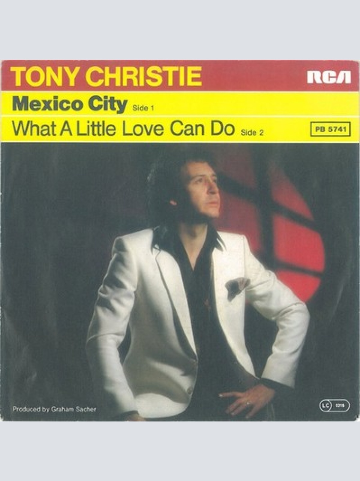 7", Single Tony Christie - Mexico City / What A Little Love Can Do