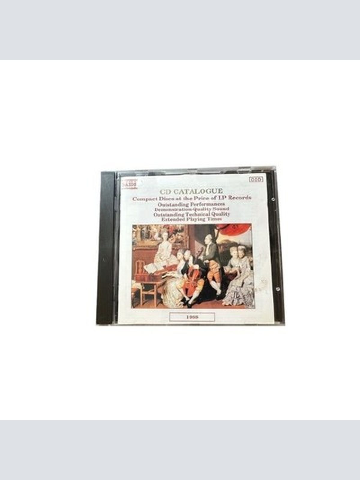 CD Catalogue - The World of Digital Classics - Naxos Sampler 1: Compact Discs at