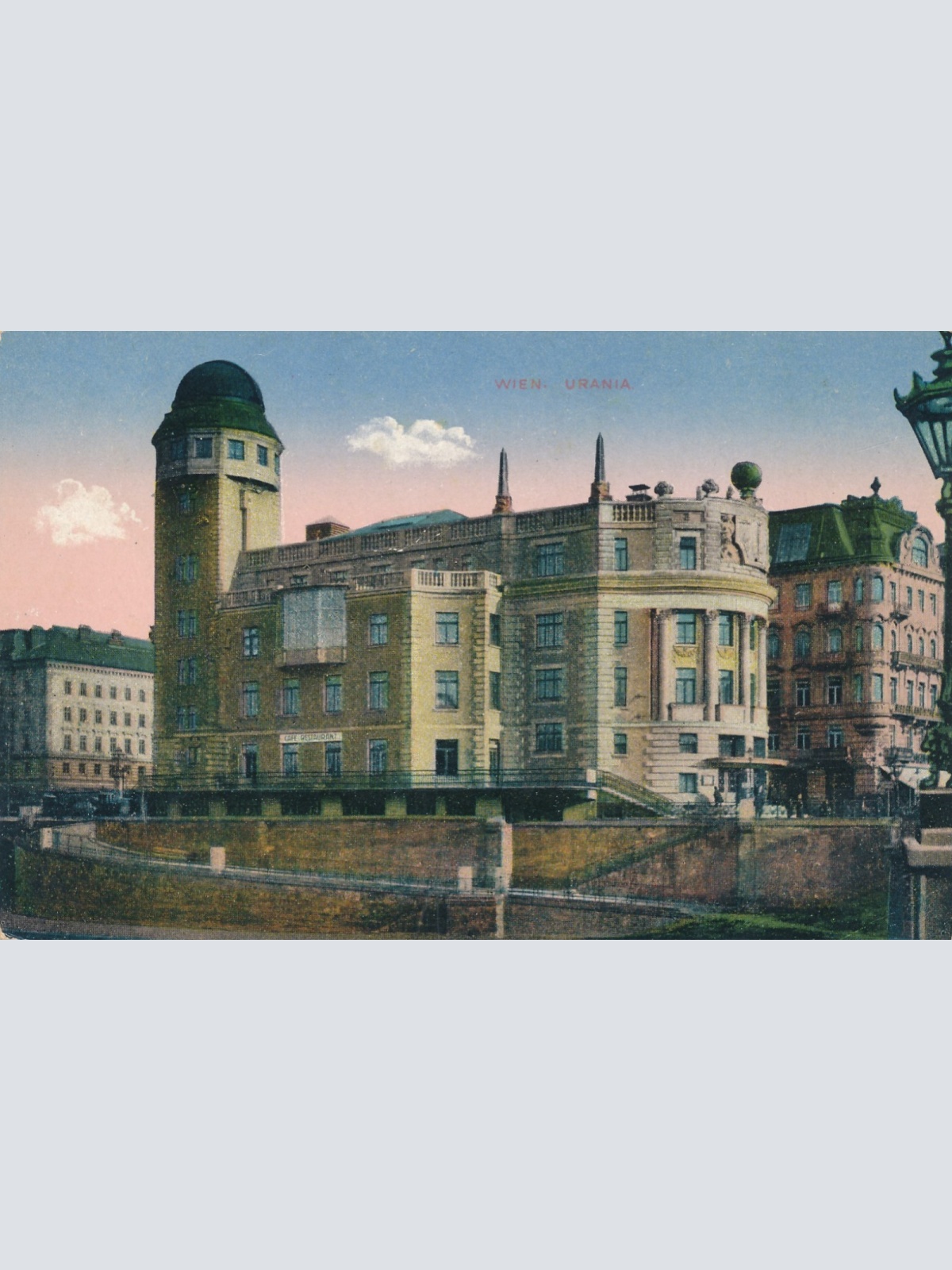 AK aus Wien Urania Ansichtskarte (16742)