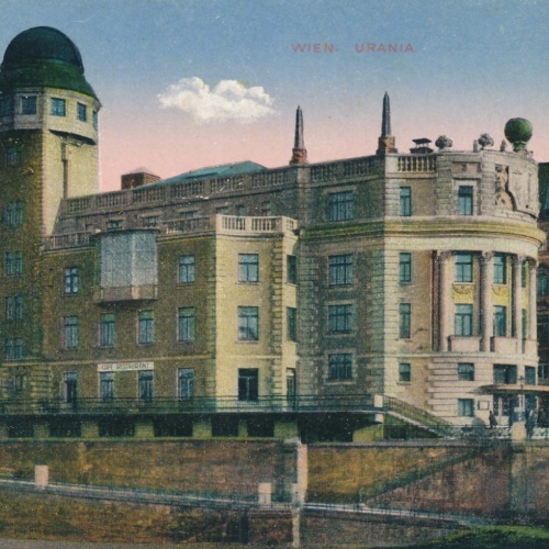 AK aus Wien Urania Ansichtskarte (16742)
