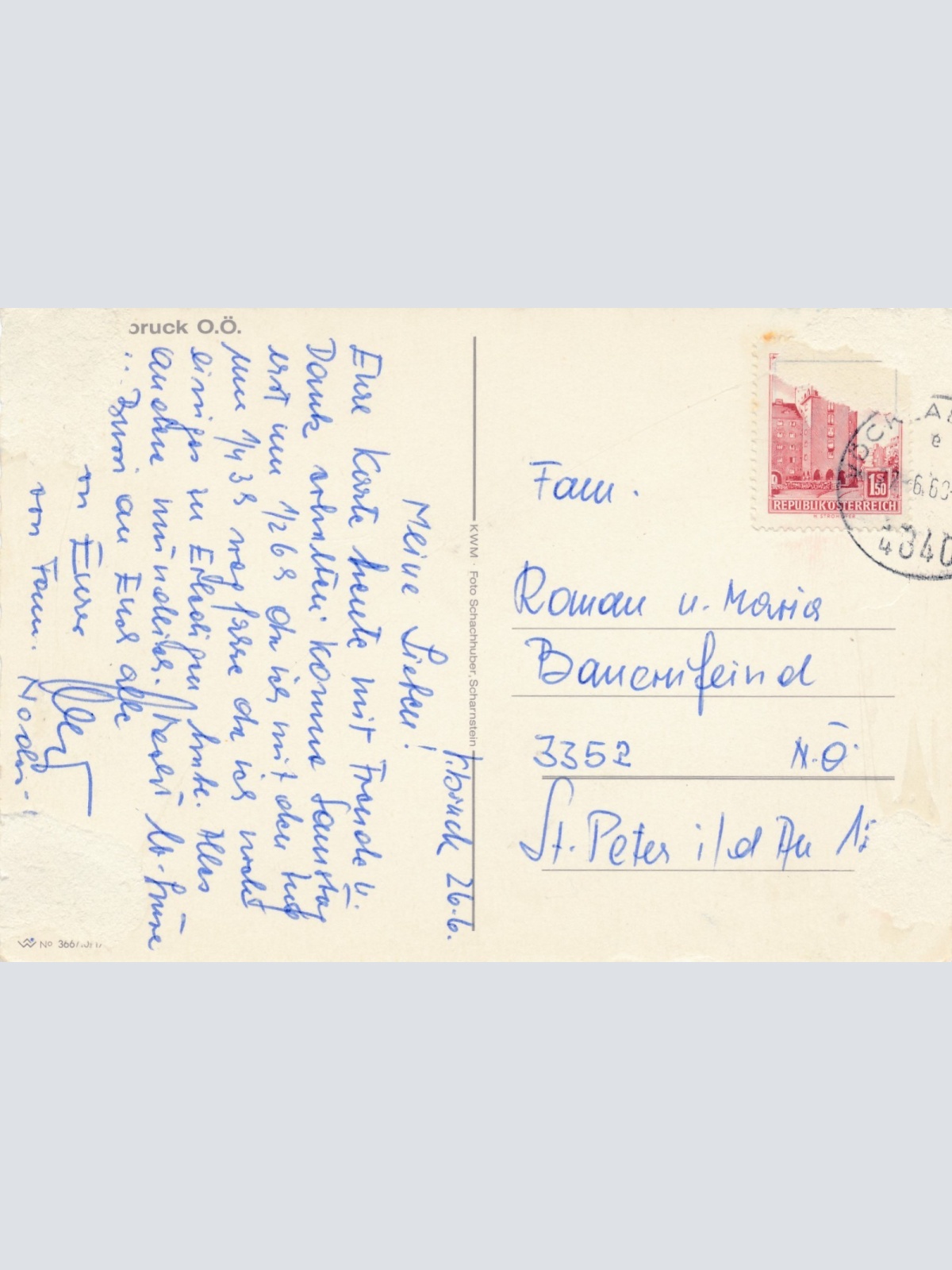 AK aus Vöcklabruck Oberösterreich Ansichtskarte (16857)