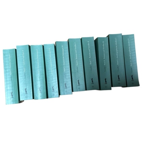 Werke: Hamburger Ausgabe in 14 Bänden [vollständig] Bd. 1. Gedichte und Epen. -