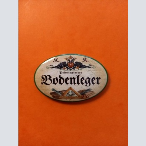 Nostalgie KuK Flaschenöffner Magnet Privilegierter Bodenleger