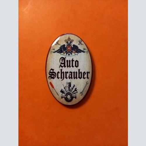 Nostalgie KuK Flaschenöffner Magnet Auto Schrauber