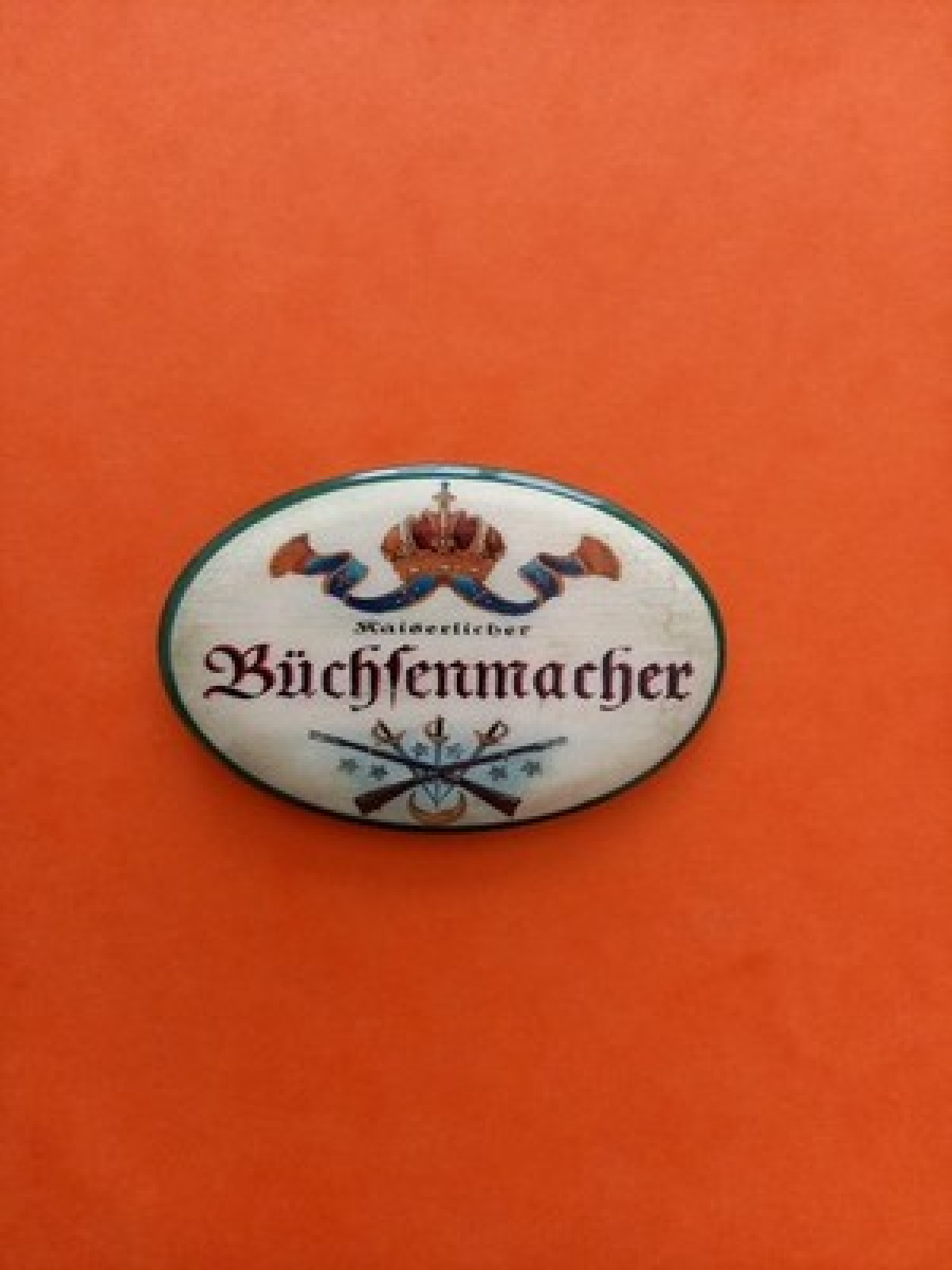 Nostalgie KuK Flaschenöffner Magnet Kaiserlicher Büchsenmacher