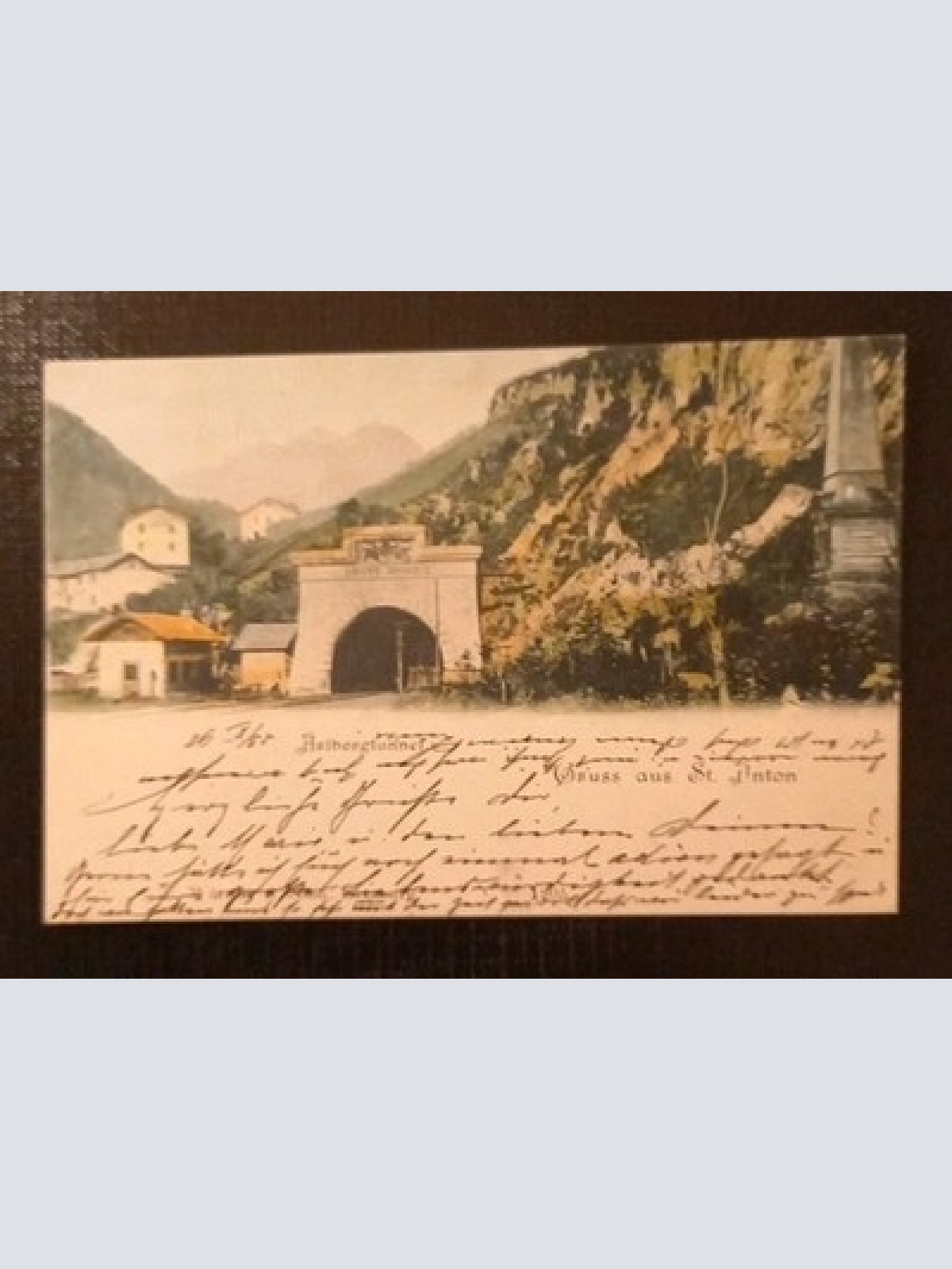 Arlbergtunnel St.Anton Kaiser Franz Josef Tirol Gr K