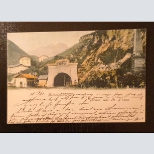 Arlbergtunnel St.Anton Kaiser Franz Josef Tirol Gr K