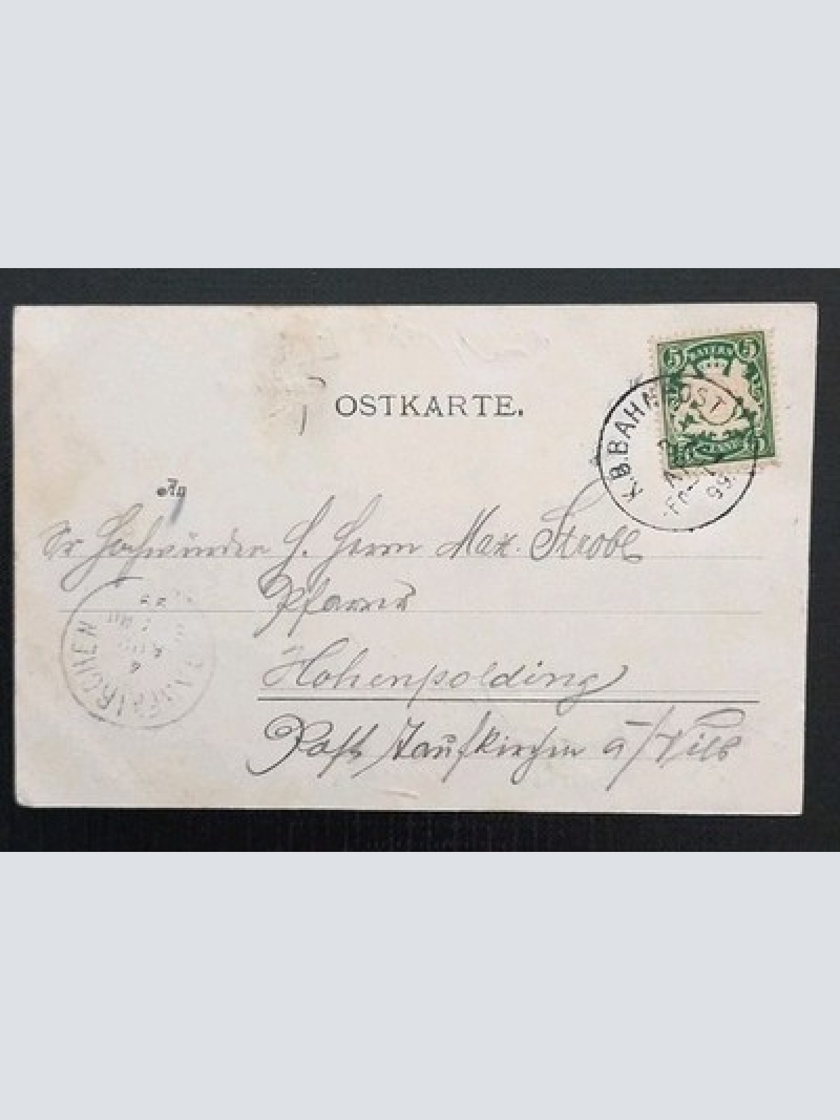 Gruss aus Surrheim / Surheim mit Stadler’s Gasthaus & Ortsansicht K