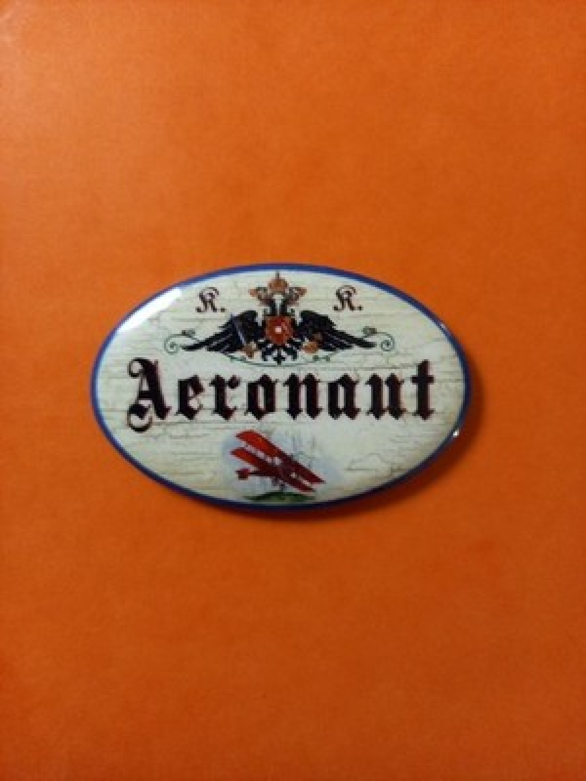 Nostalgie KuK Flaschenöffner Magnet Aeronaut