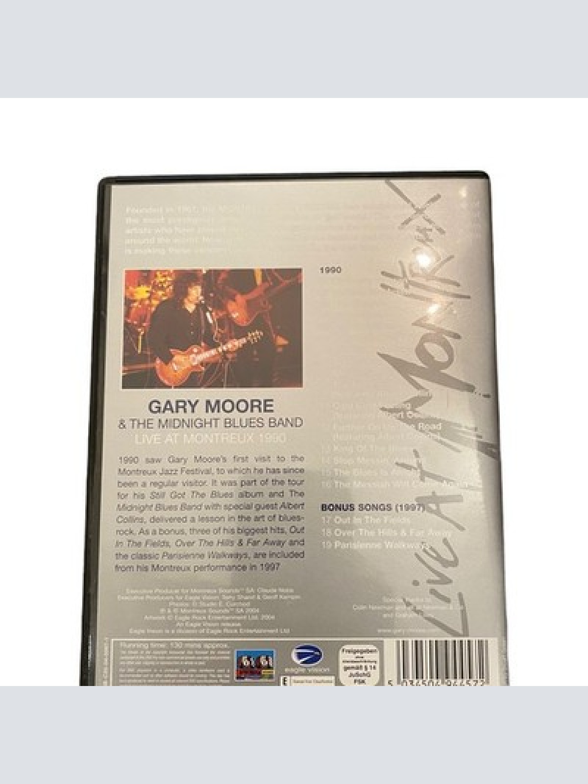 1529 Eagle Rock Entertainment Ltd. GARY MOORE & THE MIDNIGHT BLUES BAND - LIVE
