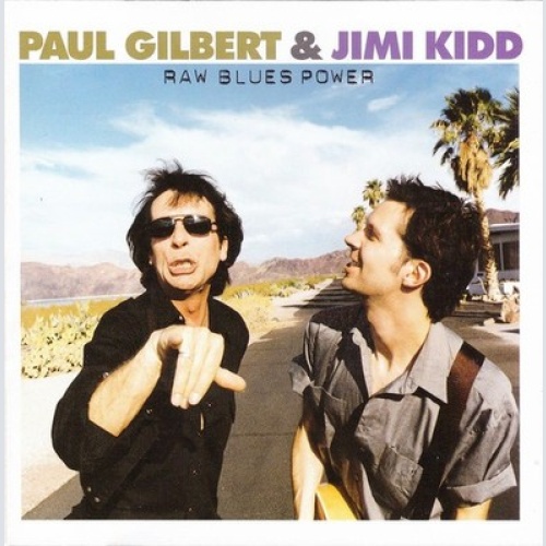 CD, Album Paul Gilbert  &  Jimi Kidd - Raw Blues Power