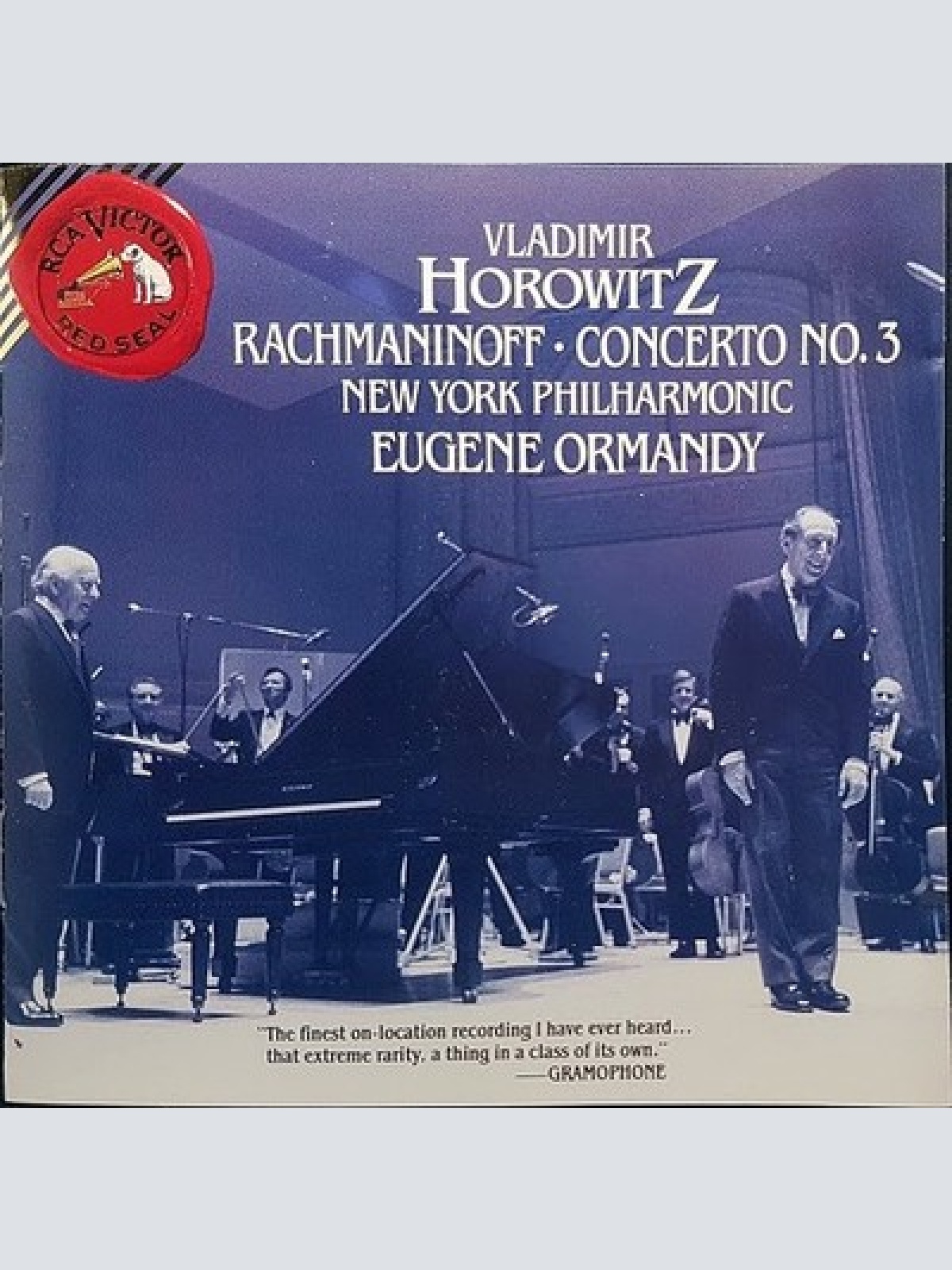 CD, Album, RE Sergei Vasilyevich Rachmaninoff, Vladimir Horowitz, New York Ph...