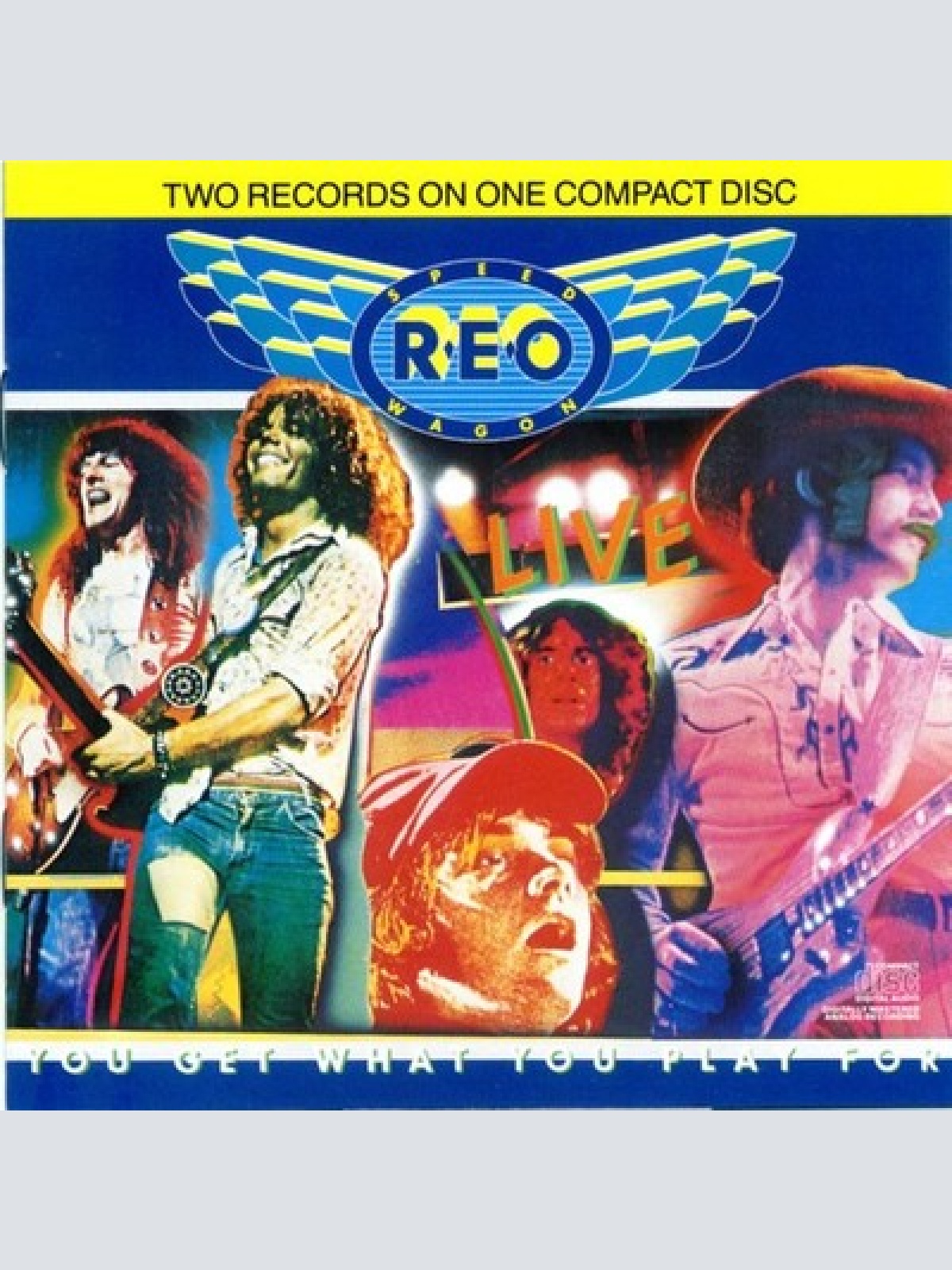 CD, Album, RE, RM REO Speedwagon - You Get What You Play For