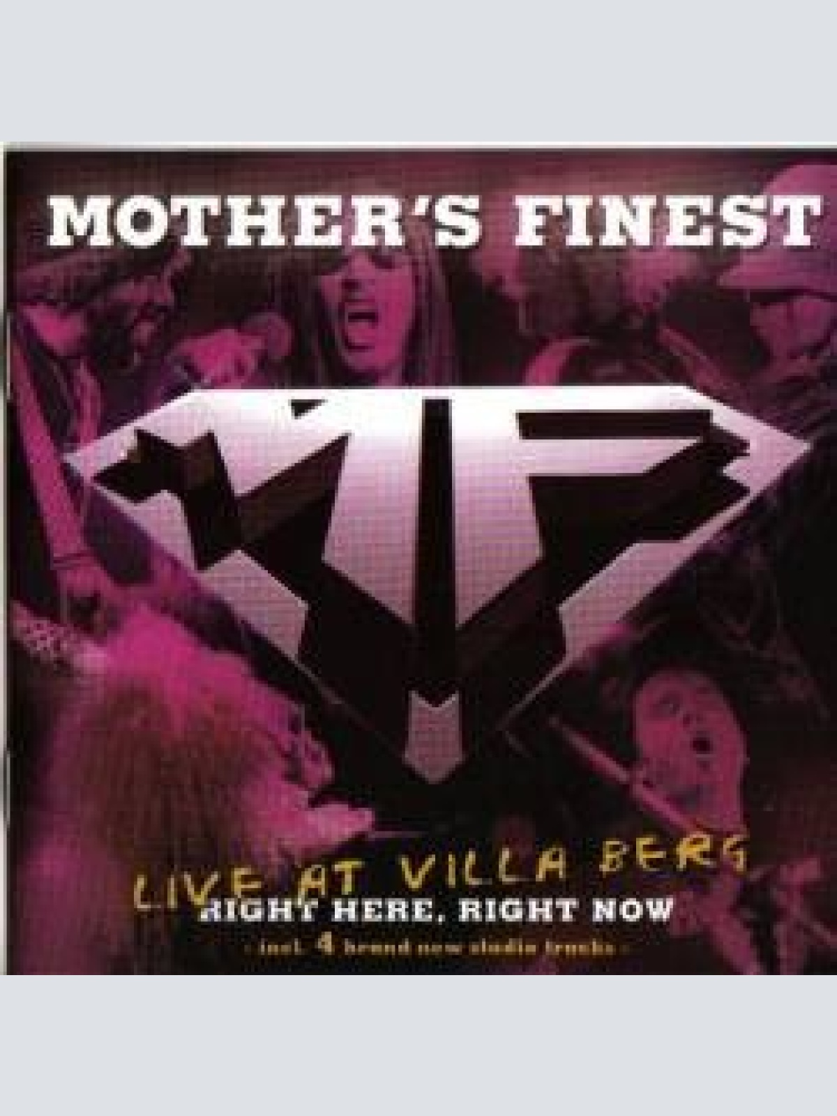 2xCD, Album Mother's Finest - Right Here, Right Now (Live At Villa Berg)