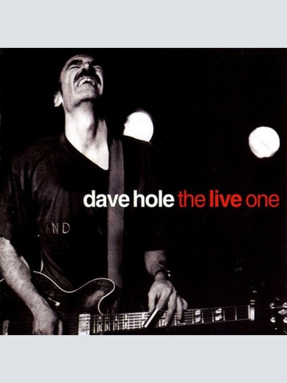 CD, Album Dave Hole - The Live One