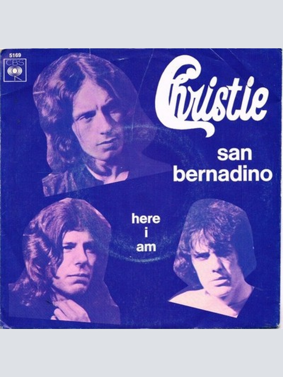 7", Single, Mono, Lar Christie - San Bernadino