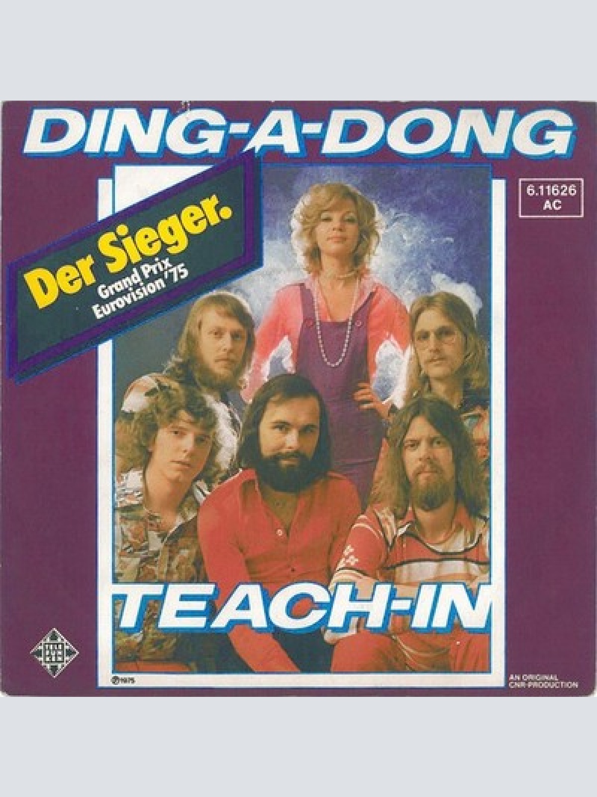 7", Single, RP Teach-In - Ding-A-Dong