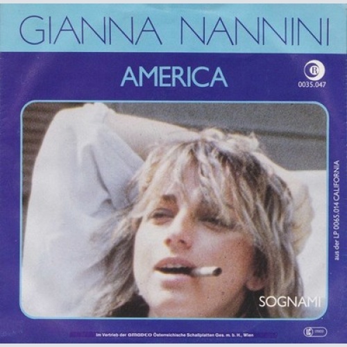 7", Single Gianna Nannini - America