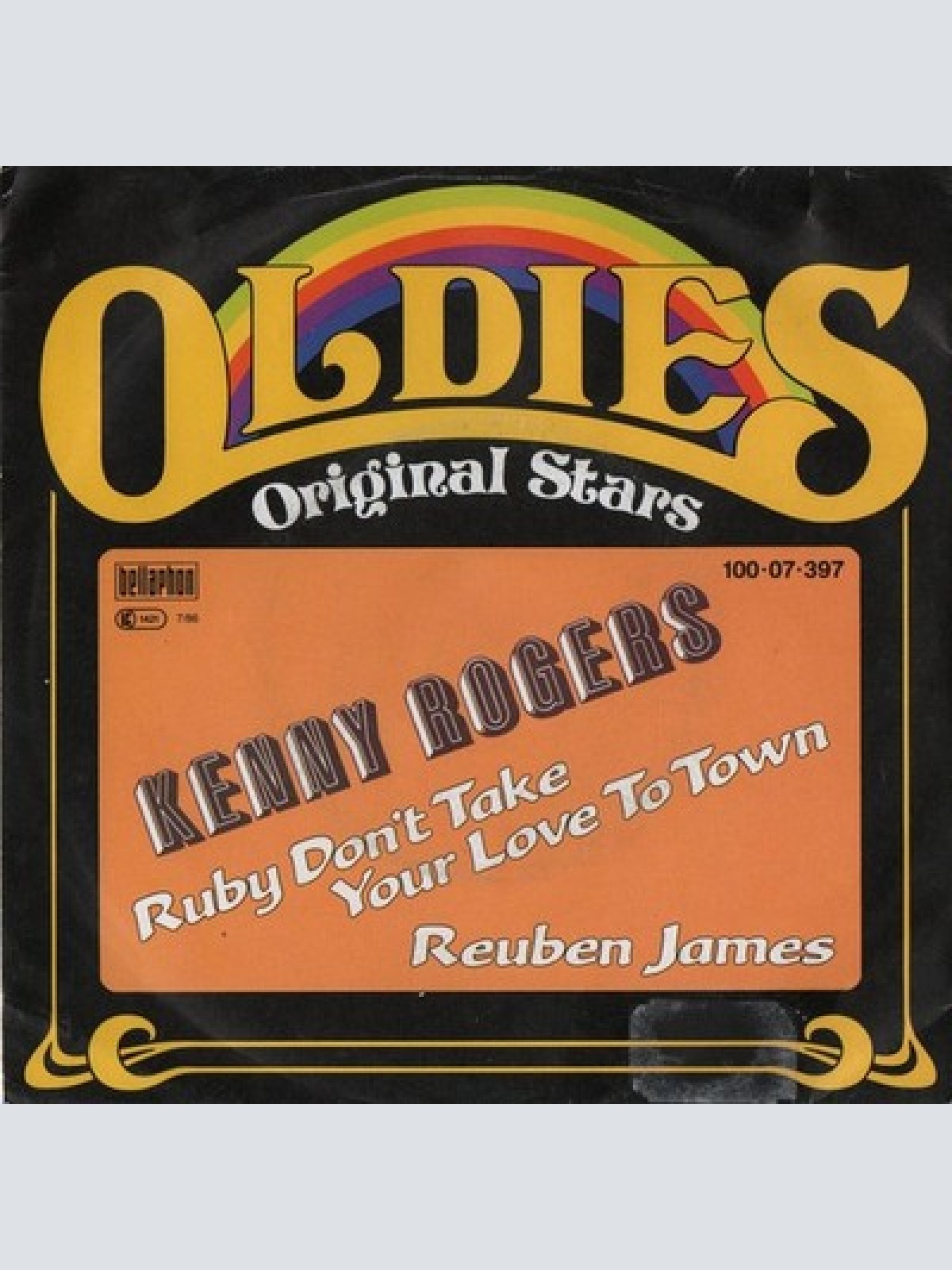 7", Single, RE Kenny Rogers - Ruby Don't Take Your Love To Town