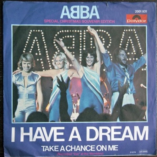 7", Single ABBA - I Have A Dream