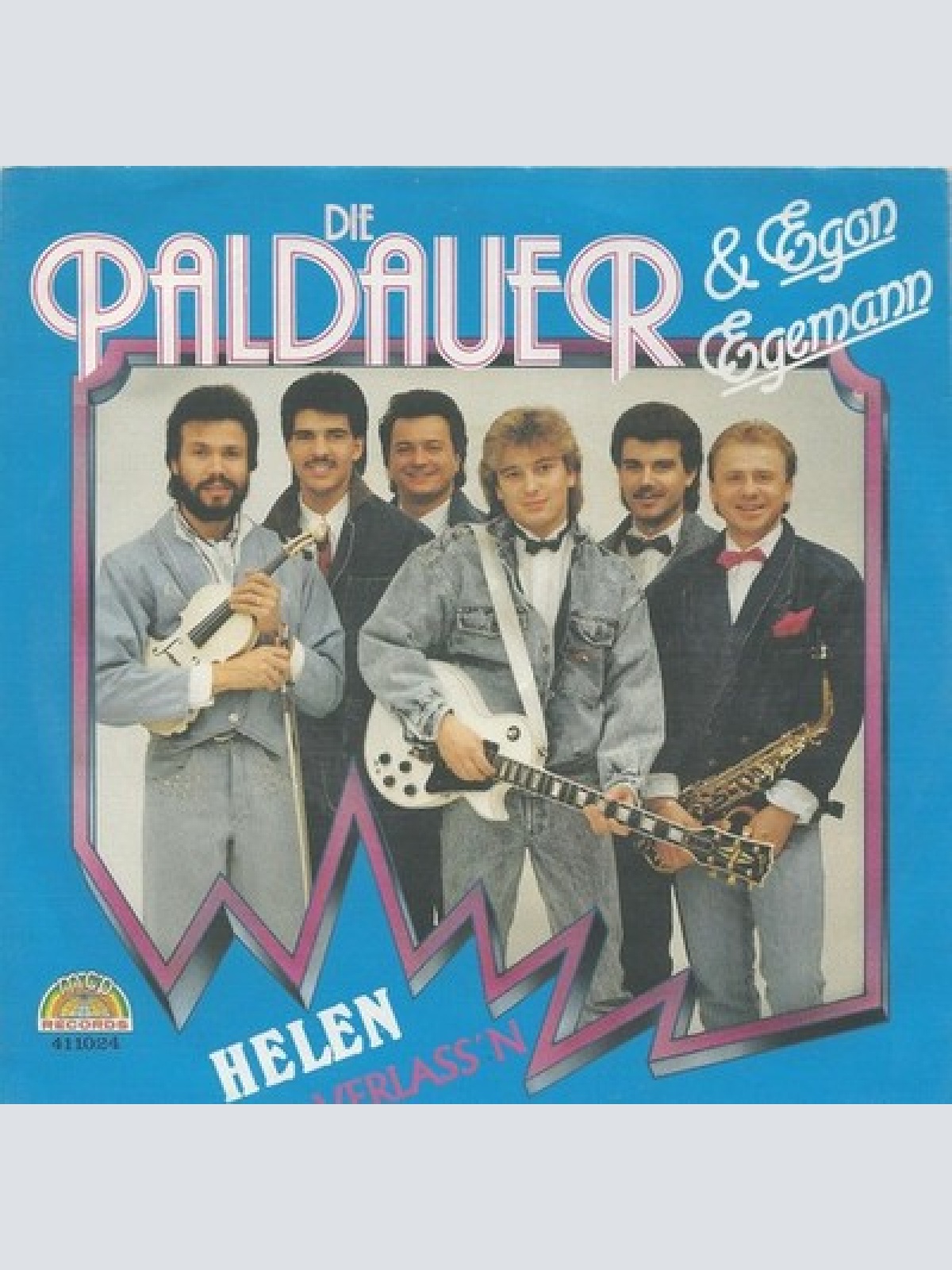 7", Single Die Paldauer & Egon Egemann - Helen