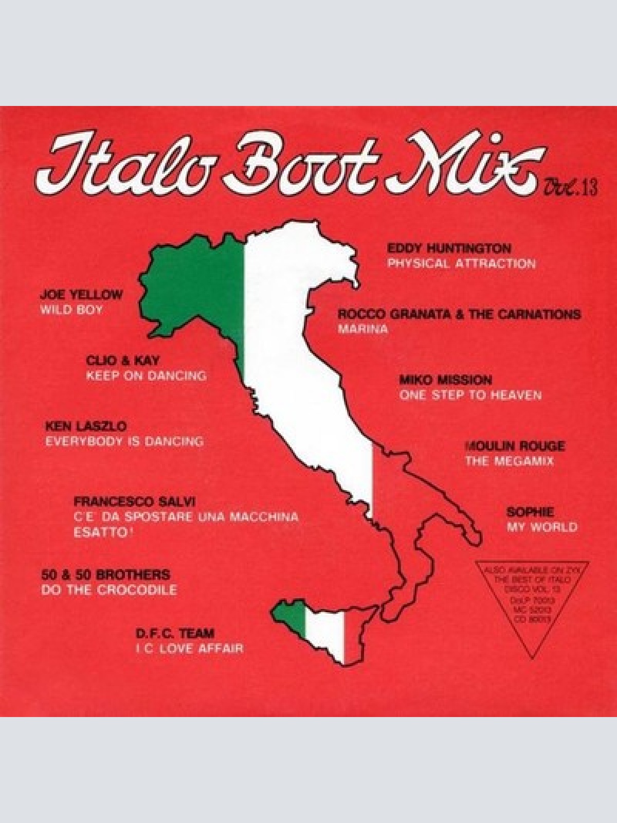7", Mixed Various - Italo Boot Mix Vol. 13