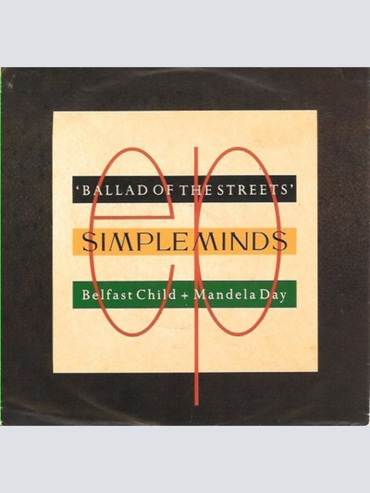 7", Single Simple Minds - Ballad Of The Streets