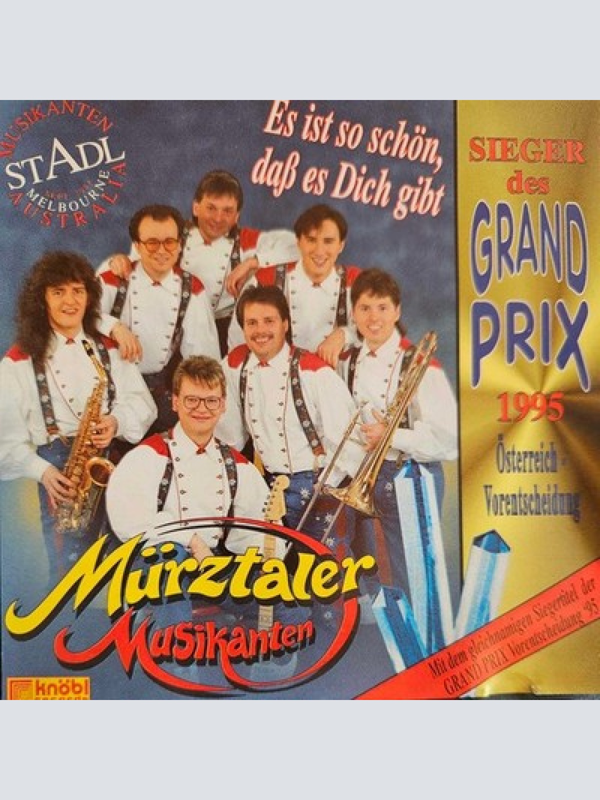 CD Mürztaler Musikanten - Es Ist So Schön, Daß Es Dich Gibt