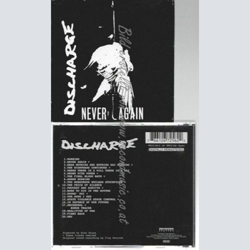 CD--DISCHARGE--NEVER AGAIN