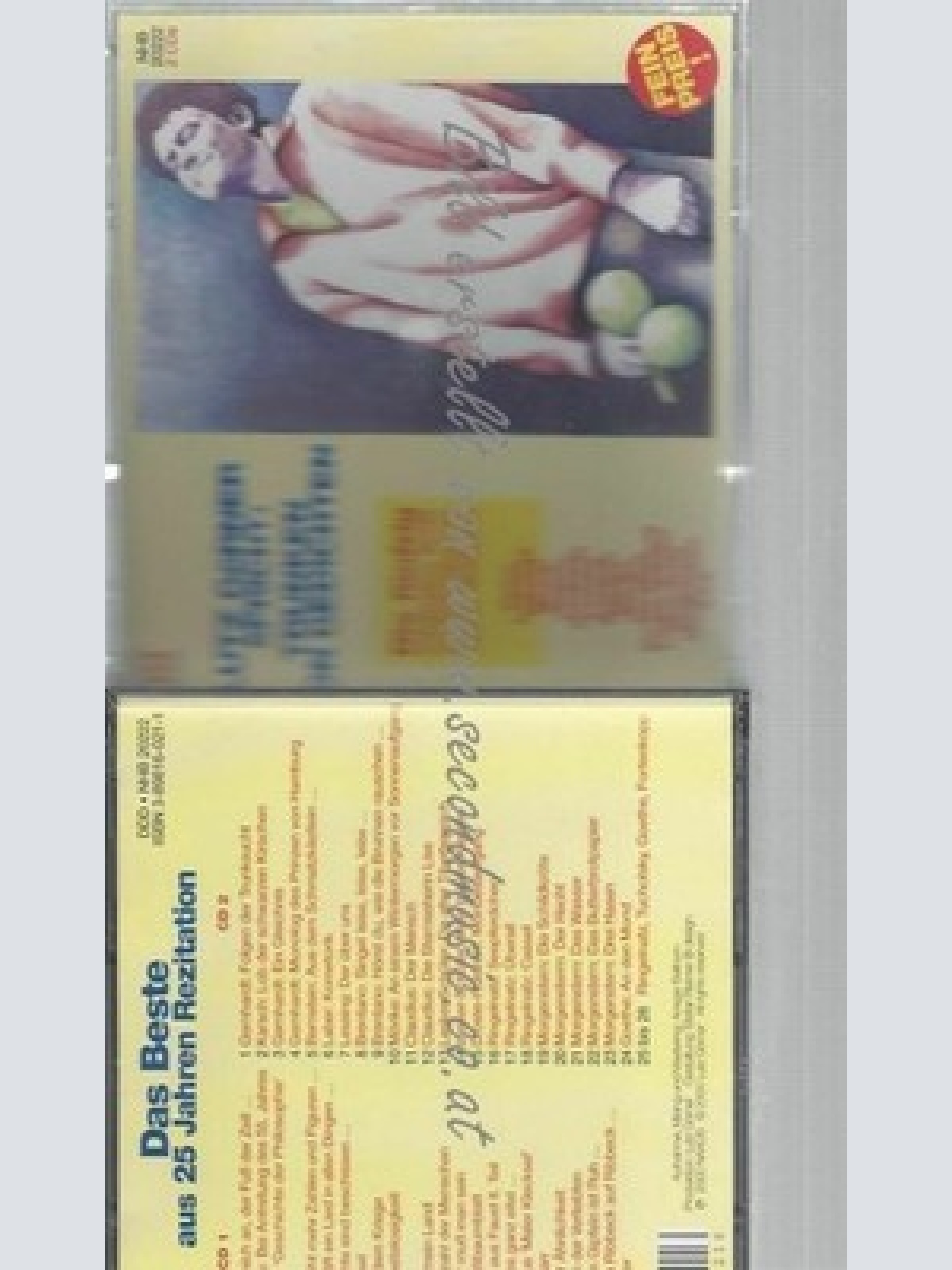 CD--   | AUDIOBOOK/ LUTZ GÖRNER--TRUNKEN VON GEDICHTEN