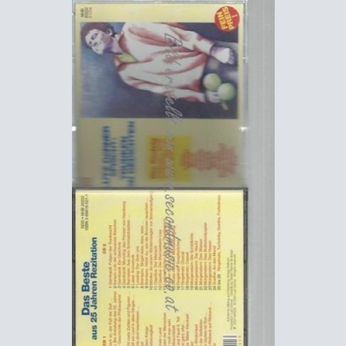 CD--   | AUDIOBOOK/ LUTZ GÖRNER--TRUNKEN VON GEDICHTEN