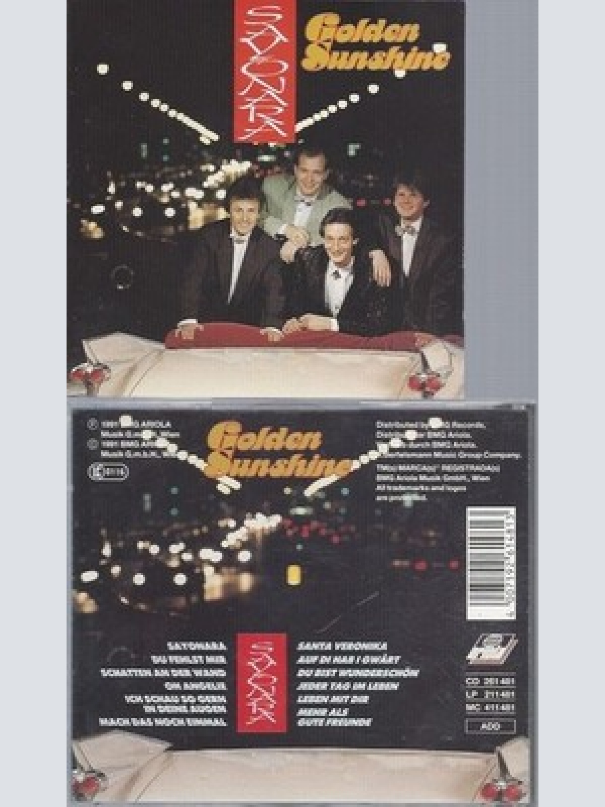 CD--GOLDEN SUNSHINE - CD -- SAYONARA