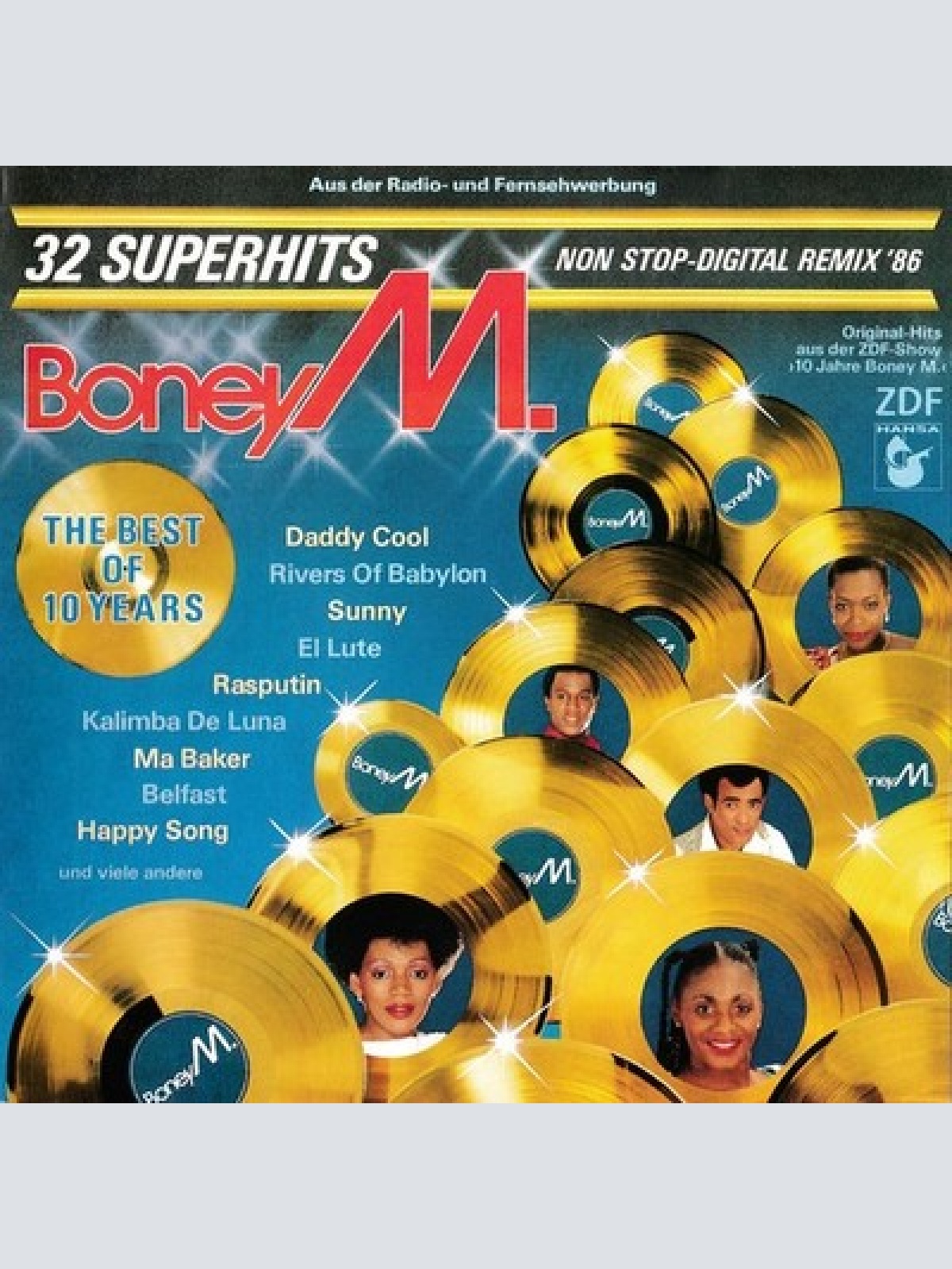 CD, Comp, Mixed Boney M. - The Best Of 10 Years