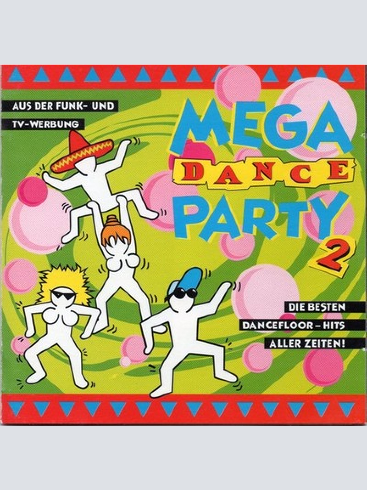 2xCD, Comp Various - Mega Dance Party 2