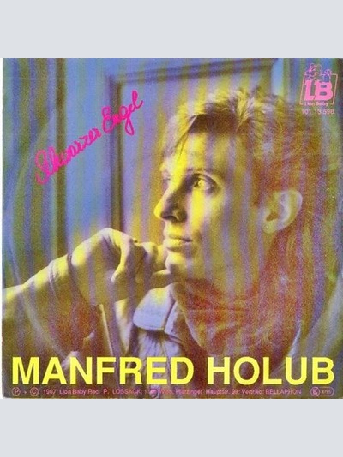 7", Single Manfred Holub - Schwarzer Engel