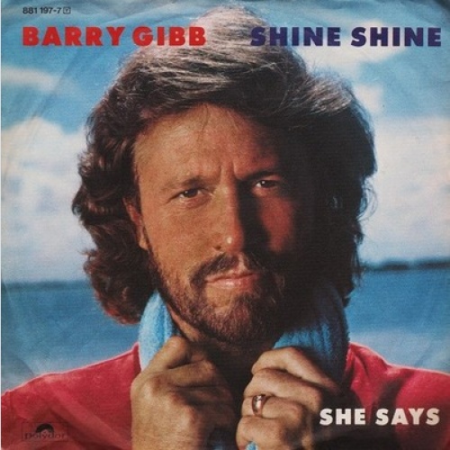 7", Single Barry Gibb - Shine Shine