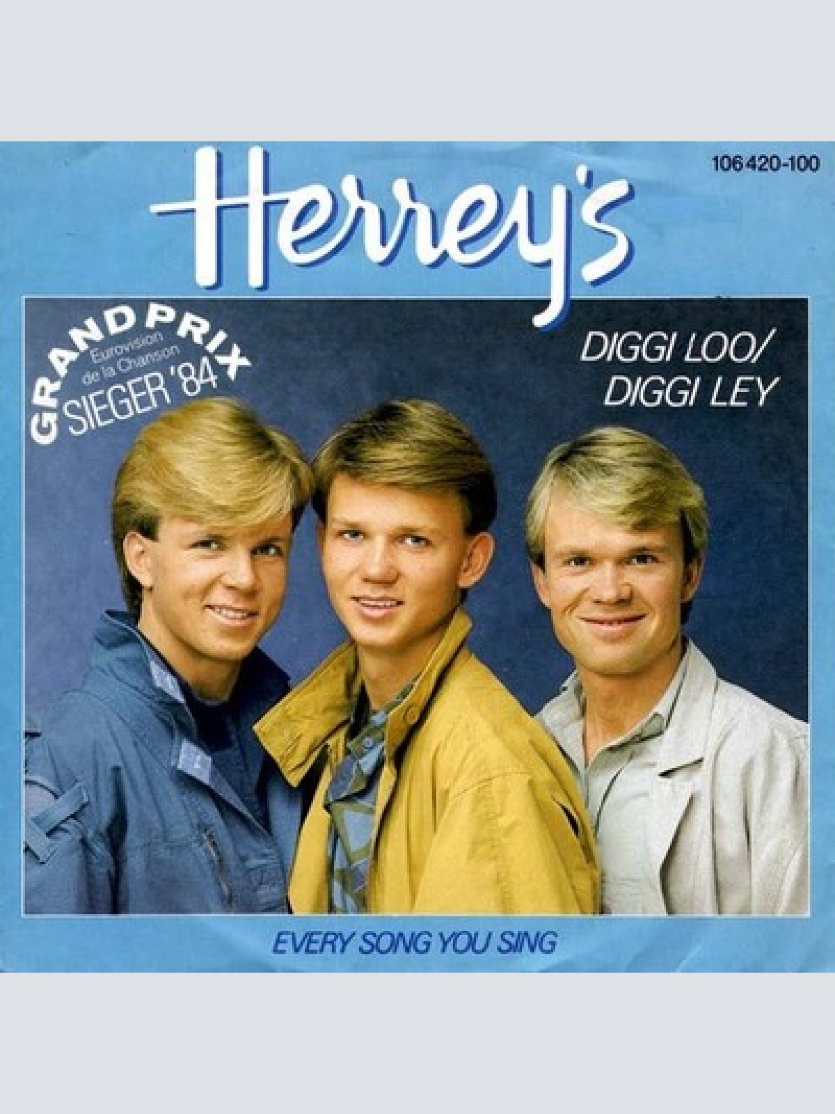 7", Single Herrey's* - Diggi Loo / Diggi Ley