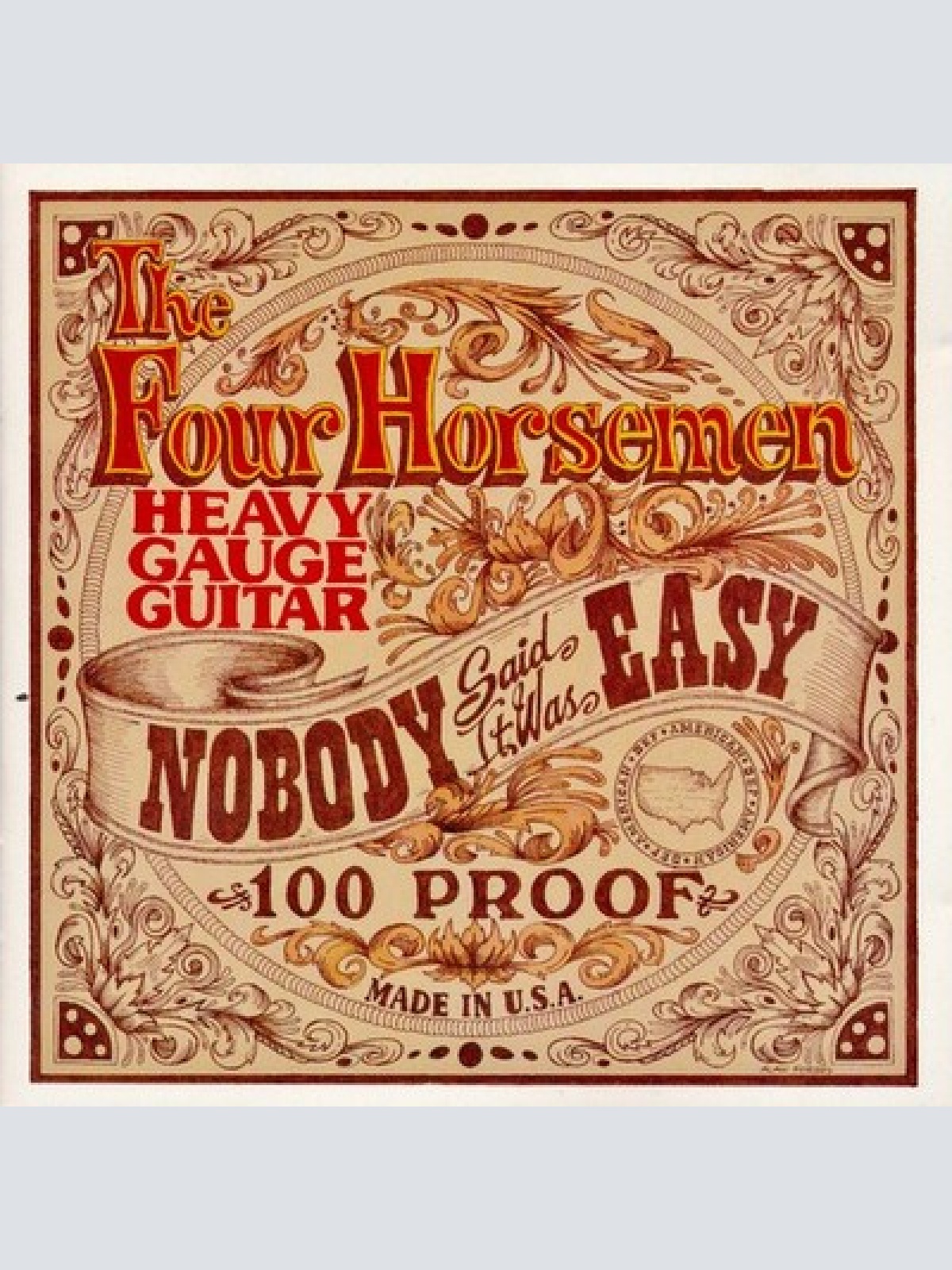 CD, Album The Four Horsemen - Nobody Said It Was Easy