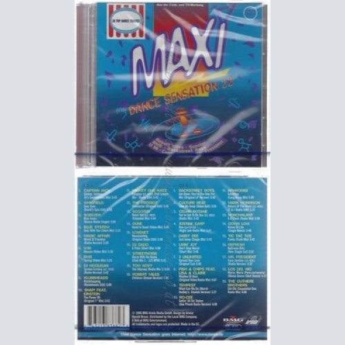 CD--NM-SEALED-VARIOUS -1996- - DOPPEL-CD -- MAXI DANCE SENSATION 22