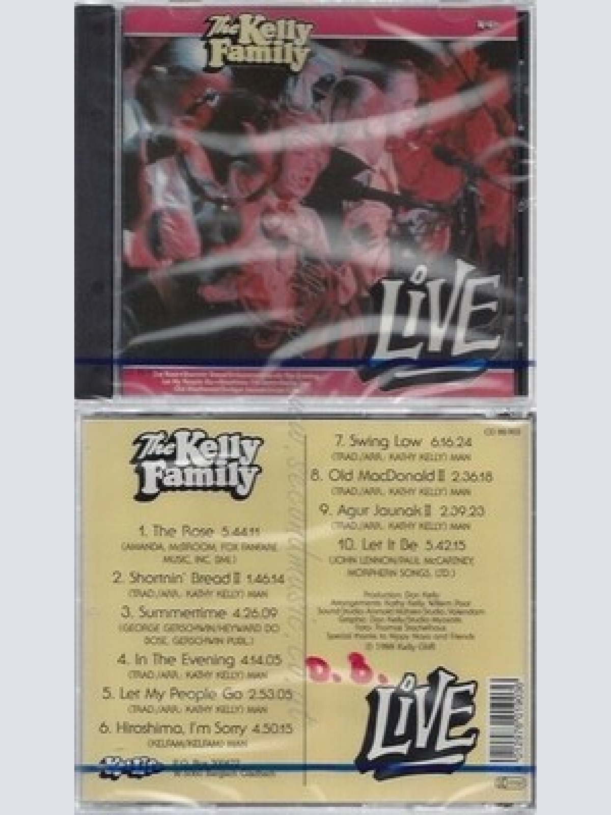 CD--NM-SEALED-KELLY FAMILY -1989- -- KELLY FAMILY-LIVE