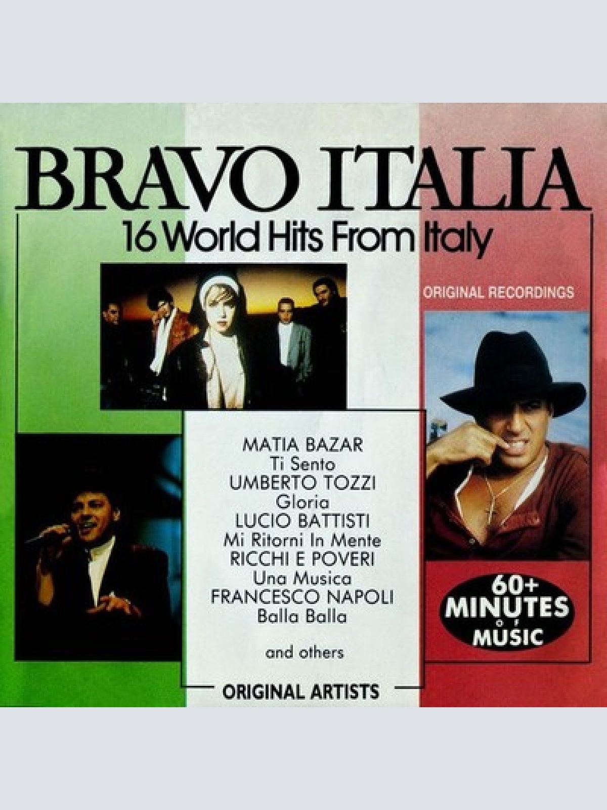 CD, Comp Various - Bravo Italia 16 World Hits From Italy
