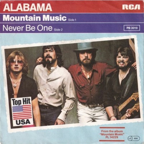 7", Single Alabama - Mountain Music