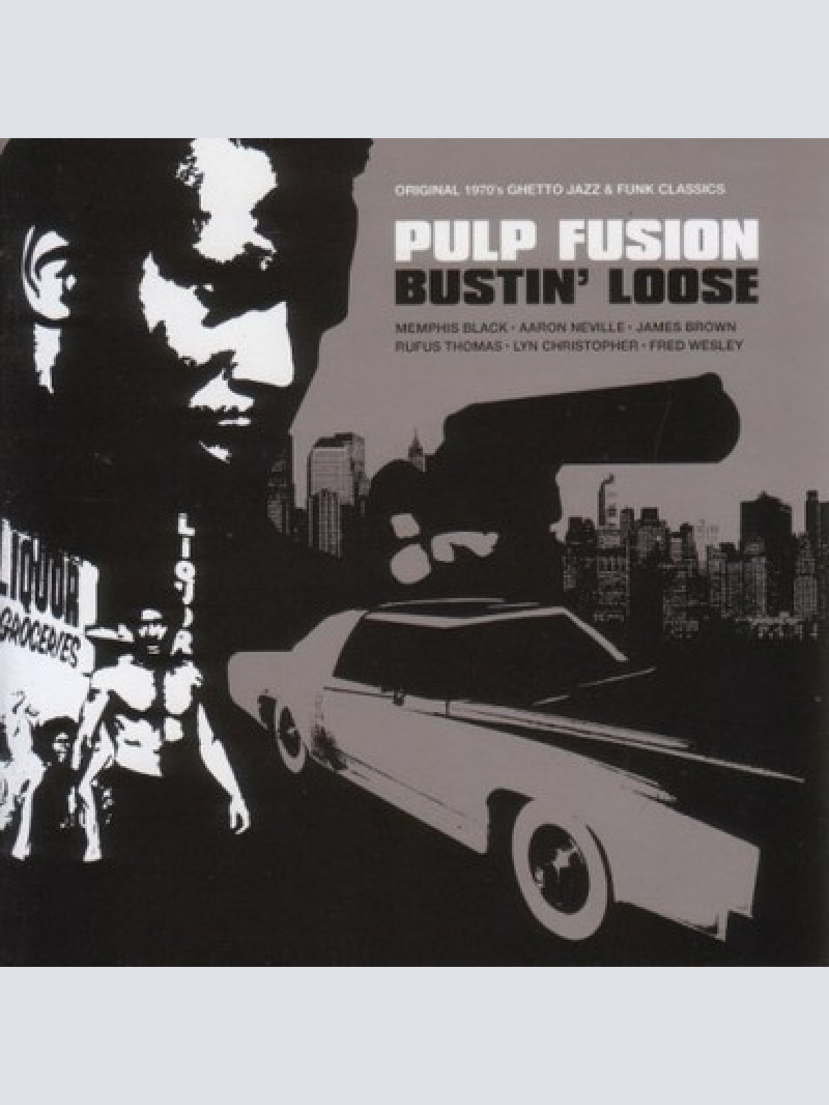 2xCD, Comp Various - Pulp Fusion: Bustin' Loose (Original 1970's Ghetto Jazz ...