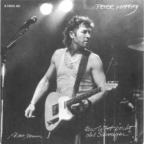 7", Single Peter Maffay - Ein Wort Bricht Das Schweigen