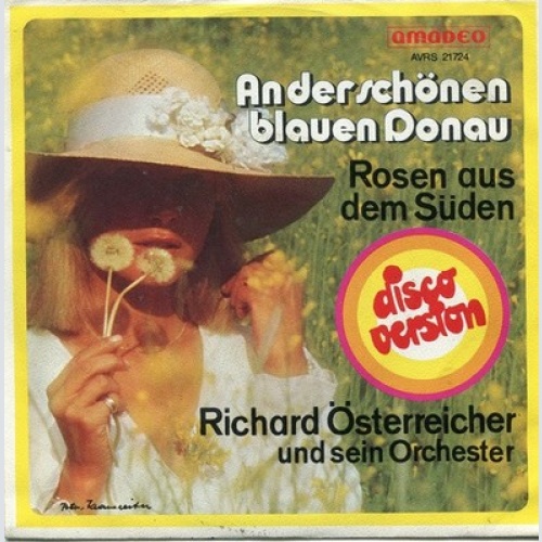 7", Single Richard Österreicher Und Sein Orchester - An Der Schönen Blauen Do...