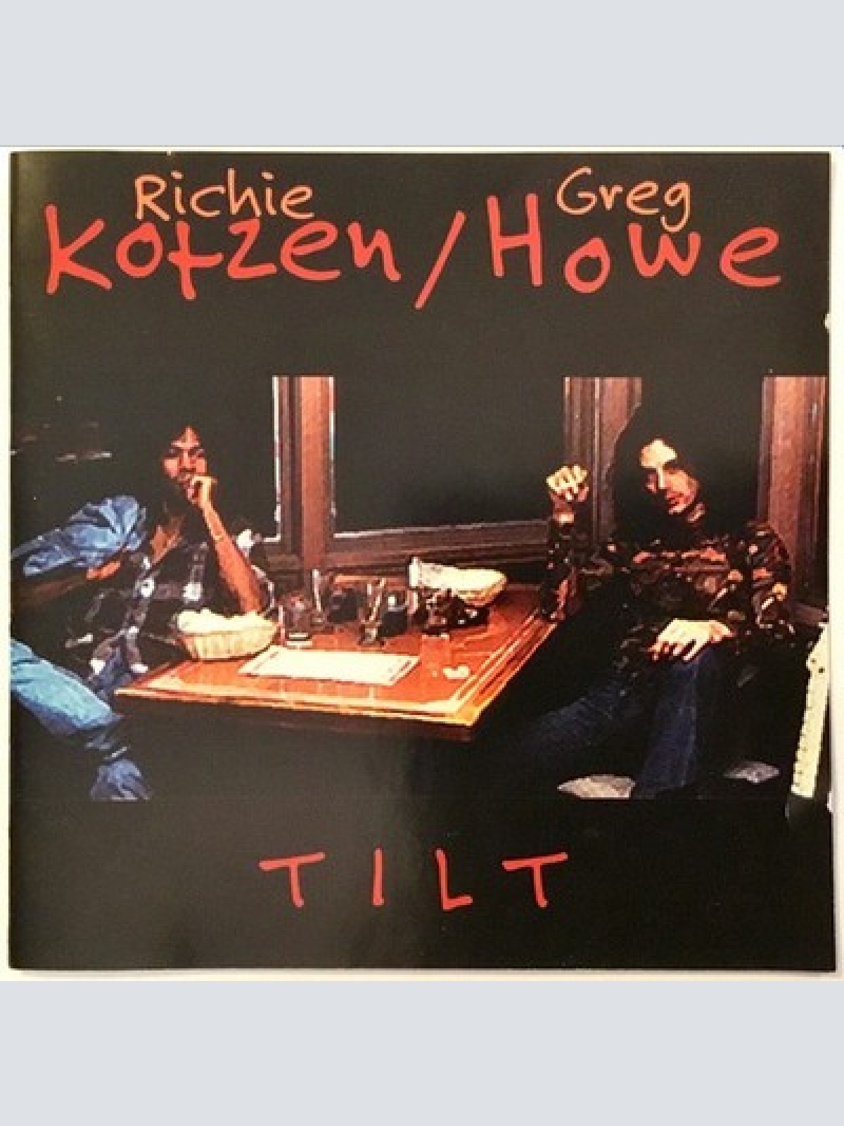 CD, Album Richie Kotzen / Greg Howe - Tilt
