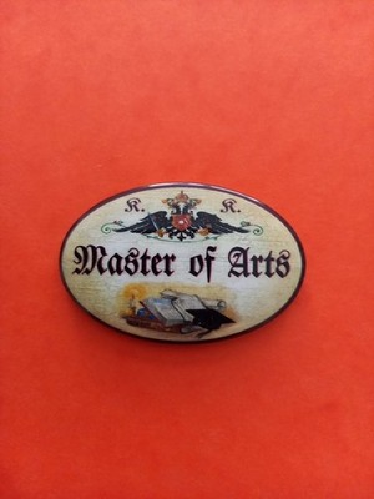 Nostalgie KuK Flaschenöffner Magnet Master Of Arts